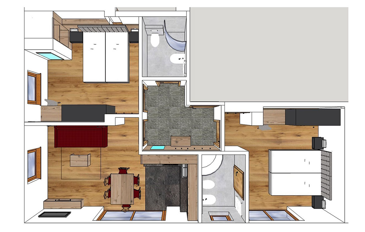 Sketch apartment 2