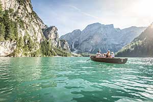 Lake lago di Braies